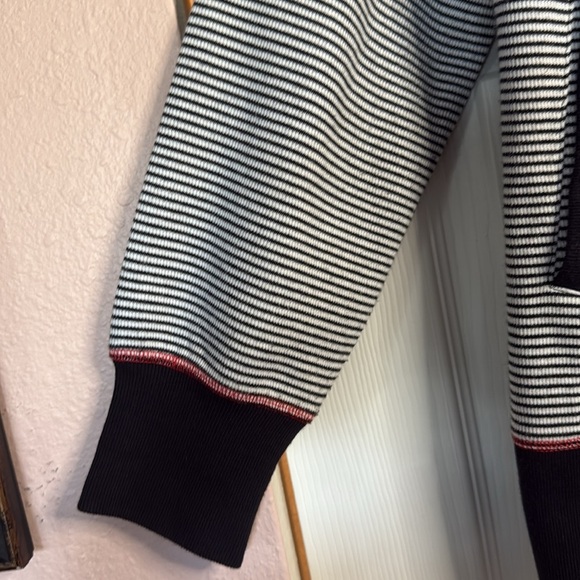 Vintage Norm Thompson striped hoodie size S/P - Picture 5 of 9